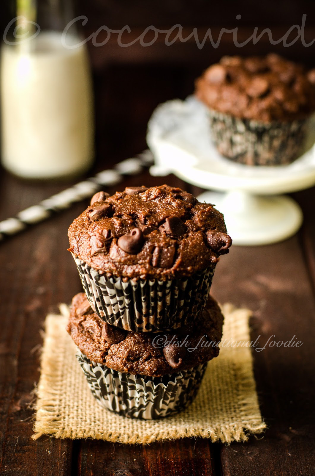 Double Chocolate Chip Muffin