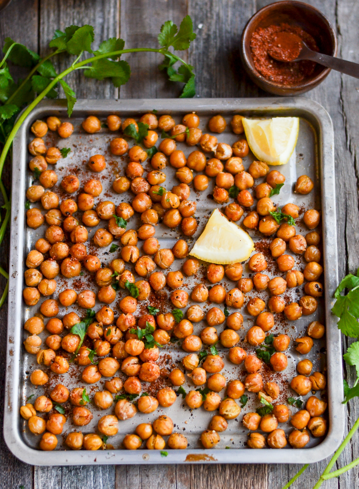 Spicy Roasted Garbanzo Beans