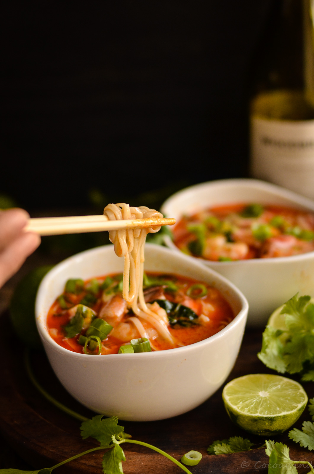 Thai Shrimp Noodle Soup