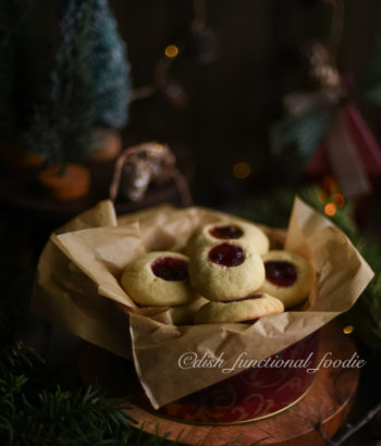 Jam Thumbprint Cookies