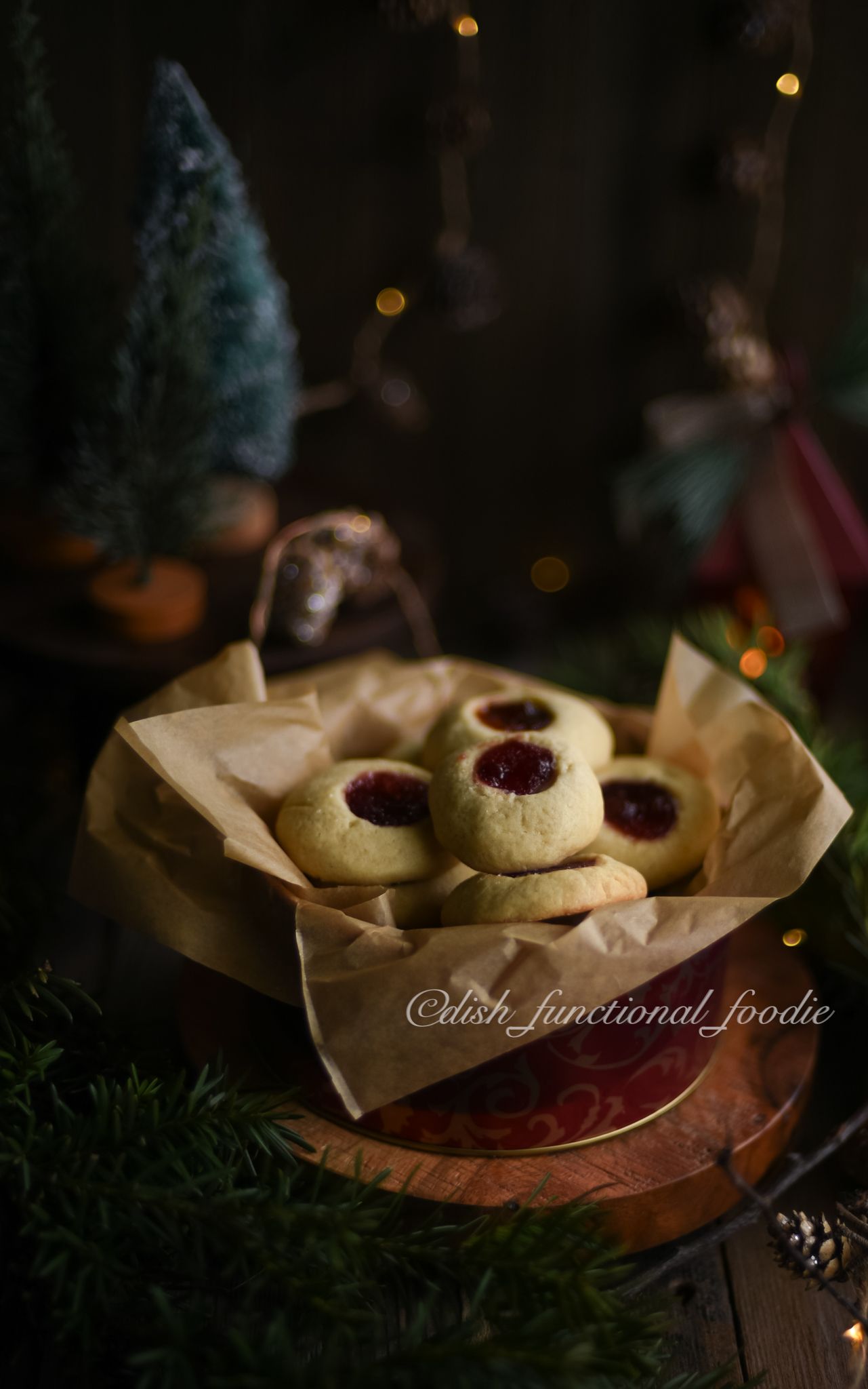 Jam Thumbprint Cookies